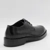 Jil Sander Leather Lace-up Shoes In Black