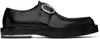 Jil Sander Round Toe Casual Shoes In 001 Black