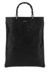 Jil Sander Crocodile-effect Leather Tote In 1