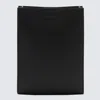 Jil Sander Tangle Small Leather Crossbody Bag In Black