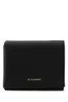 JIL SANDER BLACK LEATHER WALLET