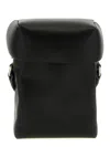 Jil Sander Black Lid Small Crossbody Bag In Black