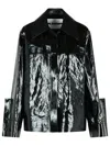 Jil Sander Black Linen Jacket In Black