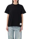 Jil Sander 3 T-shirt Pack With Logo Patch In Cotton Woman In Black