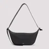Jil Sander Knot Leather Crossbody Bag In Black