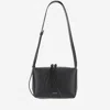 Jil Sander Black Logo Crossbody Bag In Black