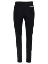 Jil Sander Logo-print Leggings In Black