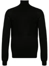 Jil Sander Jumper Turtle Neck Long Sleeves In Black