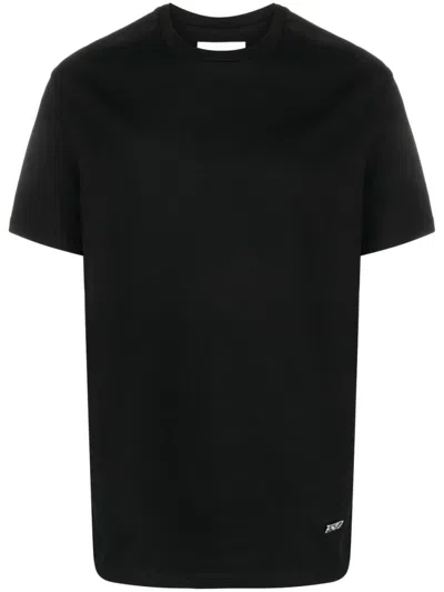 Jil Sander Cotton Crew-neck T-shirt In Black