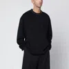 Jil Sander Black Long-sleeve T-shirt With Studs Men In Black