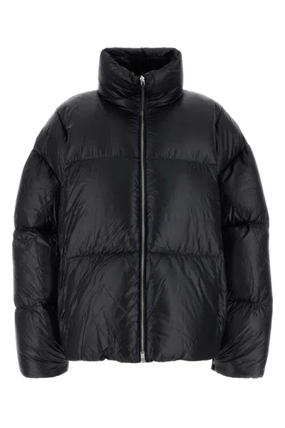 JIL SANDER BLACK NYLON DONA JACKET