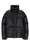 Jil Sander Black Nylon Dona Jacket In Black