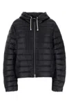 Jil Sander Long-sleeved Down Jacket In 001