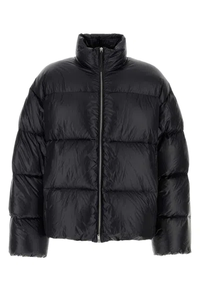 JIL SANDER BLACK NYLON DOWN JACKET