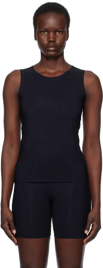 Jil Sander Alexander Wang Cropped Crewneck Sweatshirt In Black