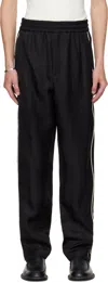 Jil Sander Trousers 175 Pants In Black Viscose In Black