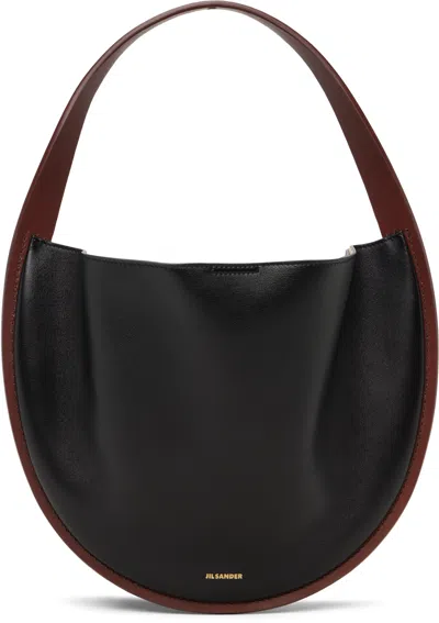 Jil Sander Black Pivot Bag