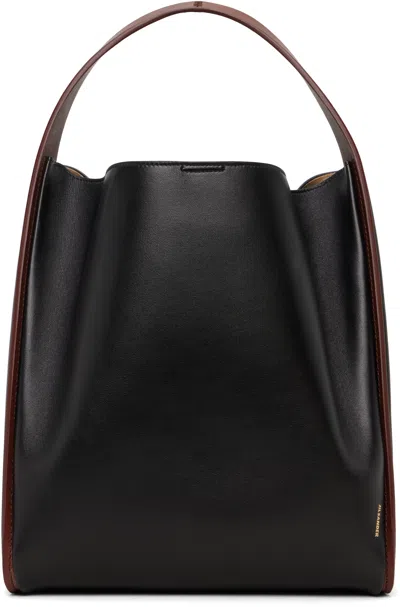 Jil Sander Black Pivot Tote