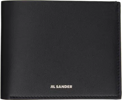 Jil Sander Black Pocket Wallet