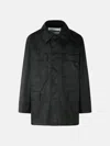 Jil Sander Black Polyamide Jacket In Black