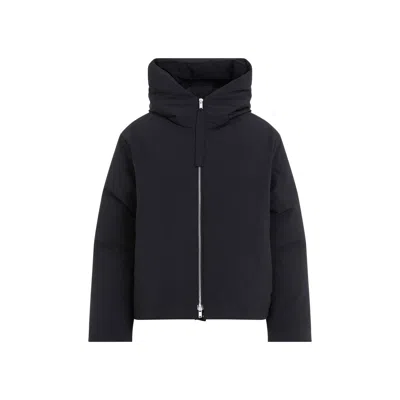 JIL SANDER JIL SANDER BLACK POLYESTER DOWN JACKET