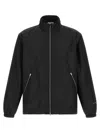 Jil Sander Midnight Blue Polyester Jacket In Black