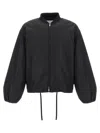 Jil Sander Black Polyester Jacket In Black