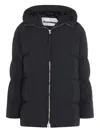 Jil Sander Black Quilted Jacket In Black