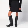 Jil Sander A-line Knee-length Quilted Skirt In Black
