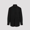 Jil Sander Long-sleeve Wool Shirt In Black