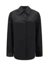 Jil Sander Shirt With Pointed Collar In Black