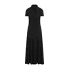 Jil Sander High-neck Viscose Midi Dress