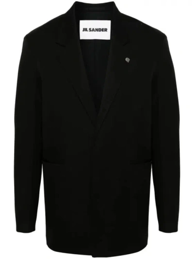 Jil Sander Black Single-breasted Jacket