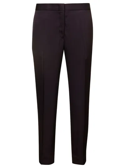 Jil Sander Black Slightly Cropped Tailored Pants