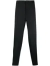 Jil Sander Straight Leg Trousers In Black