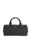Jil Sander Small Goji Tote Bag In Black