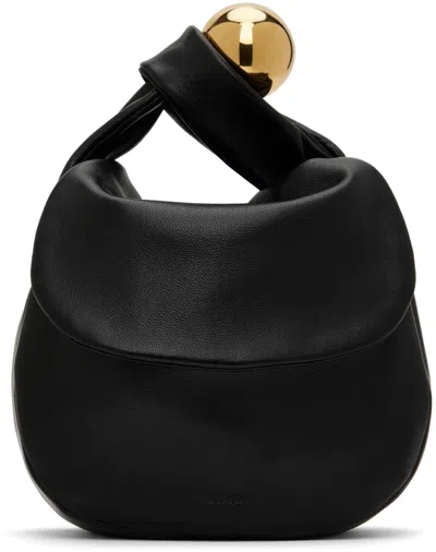 Jil Sander Black Sphere Pouch In 001 Black