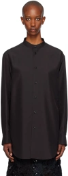 JIL SANDER BLACK SUNDAY SHIRT