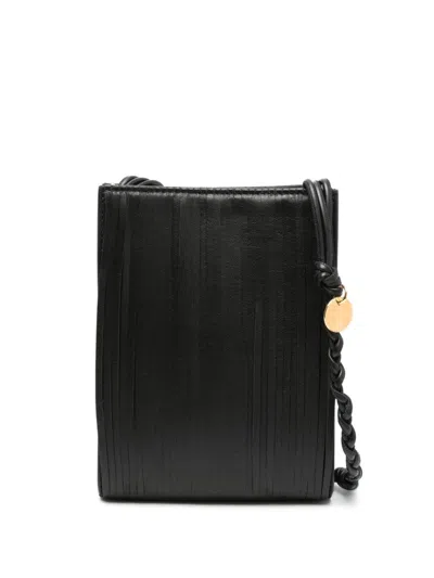 Jil Sander Black Small Tangle Bag In 001 Black