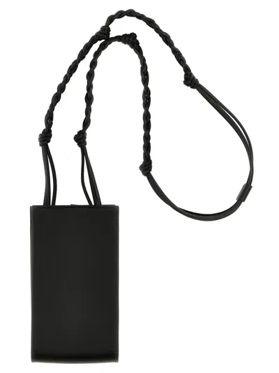 Jil Sander Tangle Phone Pouch In Black