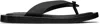 Jil Sander Black Thong Sandals In 001 Black