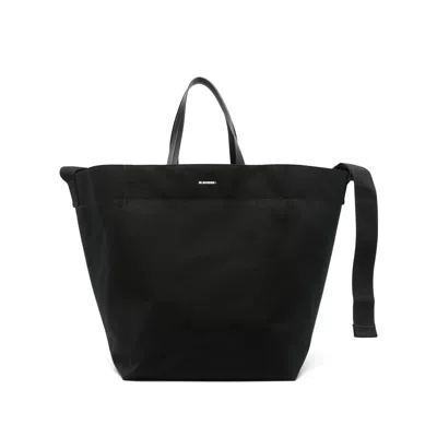 Jil Sander Black Tote Bags Women