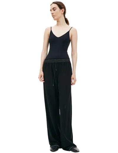 Jil Sander Black V-neck Body