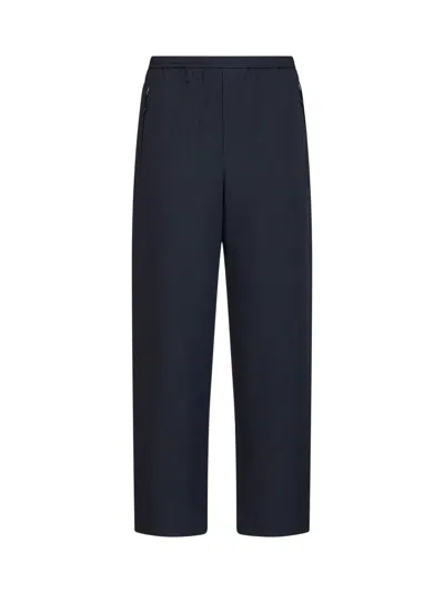 Jil Sander Black Waterproof Recycled Polyester Jogger Trousers