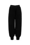 Jil Sander Pantalone Jogging In Misto Lana Nera  Donna