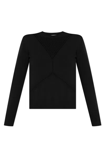 Jil Sander Black Wool Blend Sweater