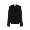 Jil Sander Wool Cardigan In Black