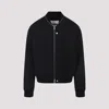 Jil Sander Zip-up Bomber Jacket In Black