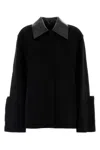 Jil Sander Black Wool Jacket In Black