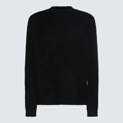 Jil Sander Black Wool Knitwear